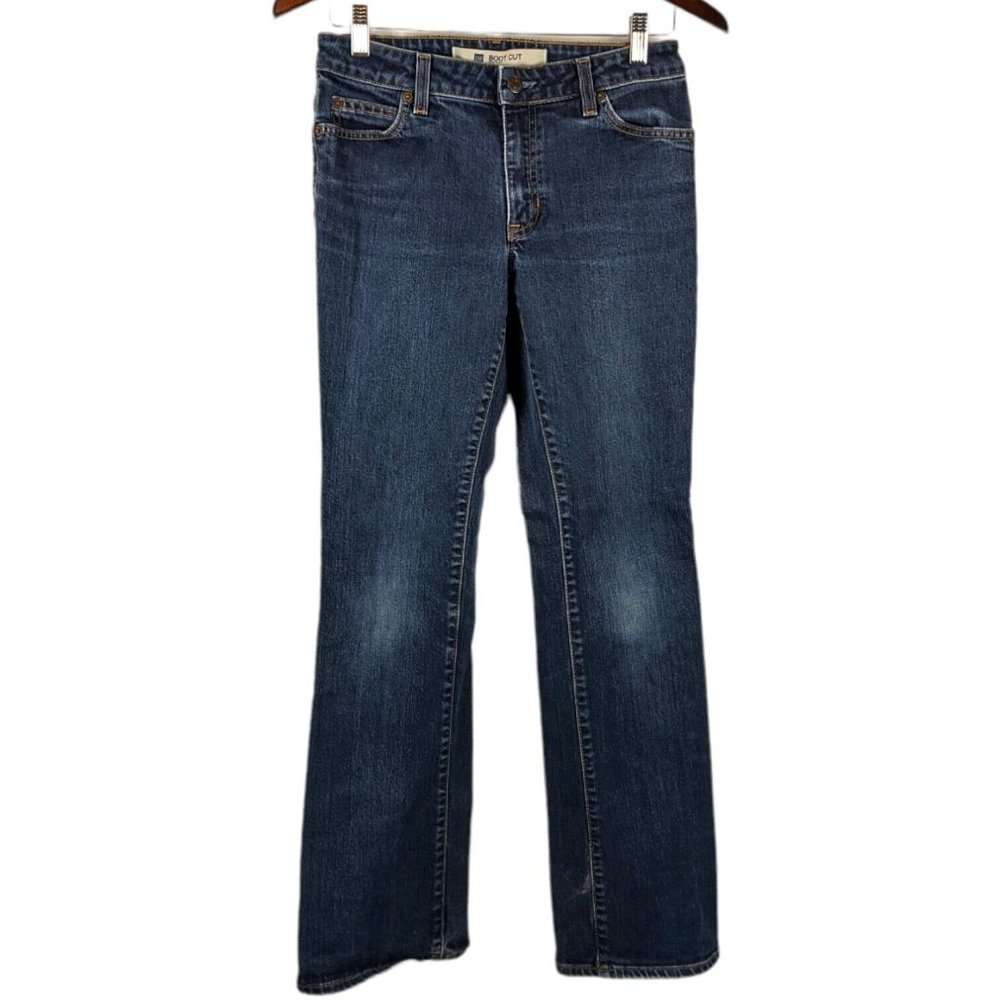 GAP Bootcut Stretch Dark Wash Regular Jeans Size 4R